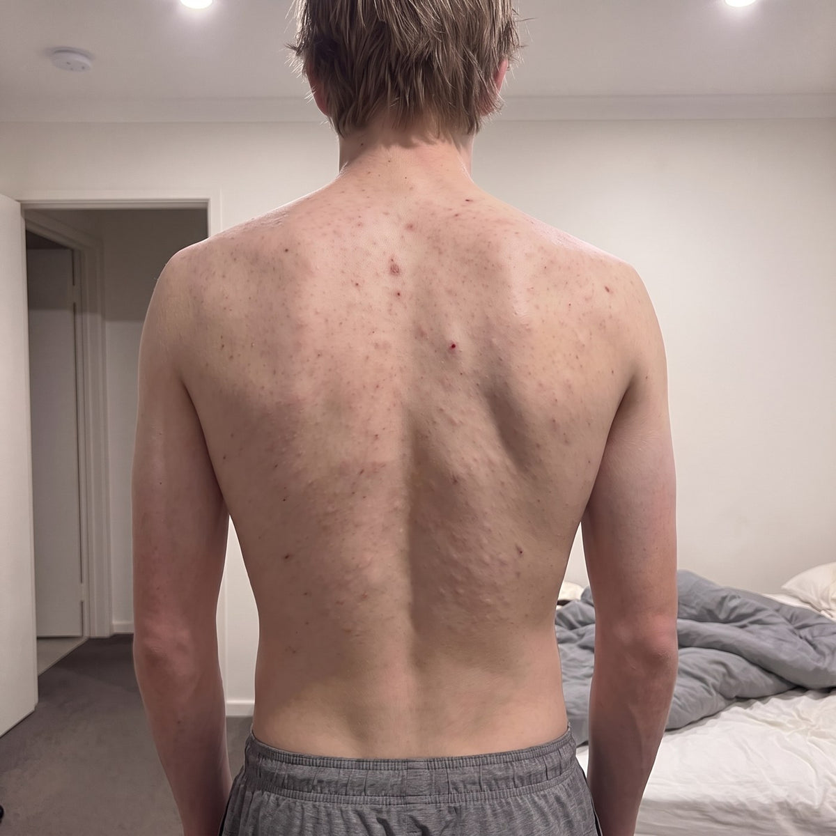 Lachy's back after Grom