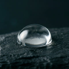 A drop of glycerin